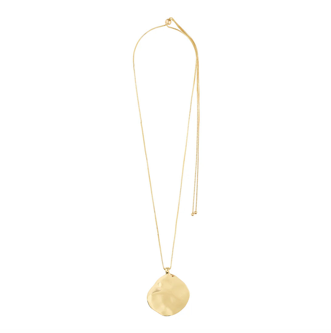 Pilgrim Sparkle Large Coin Necklace