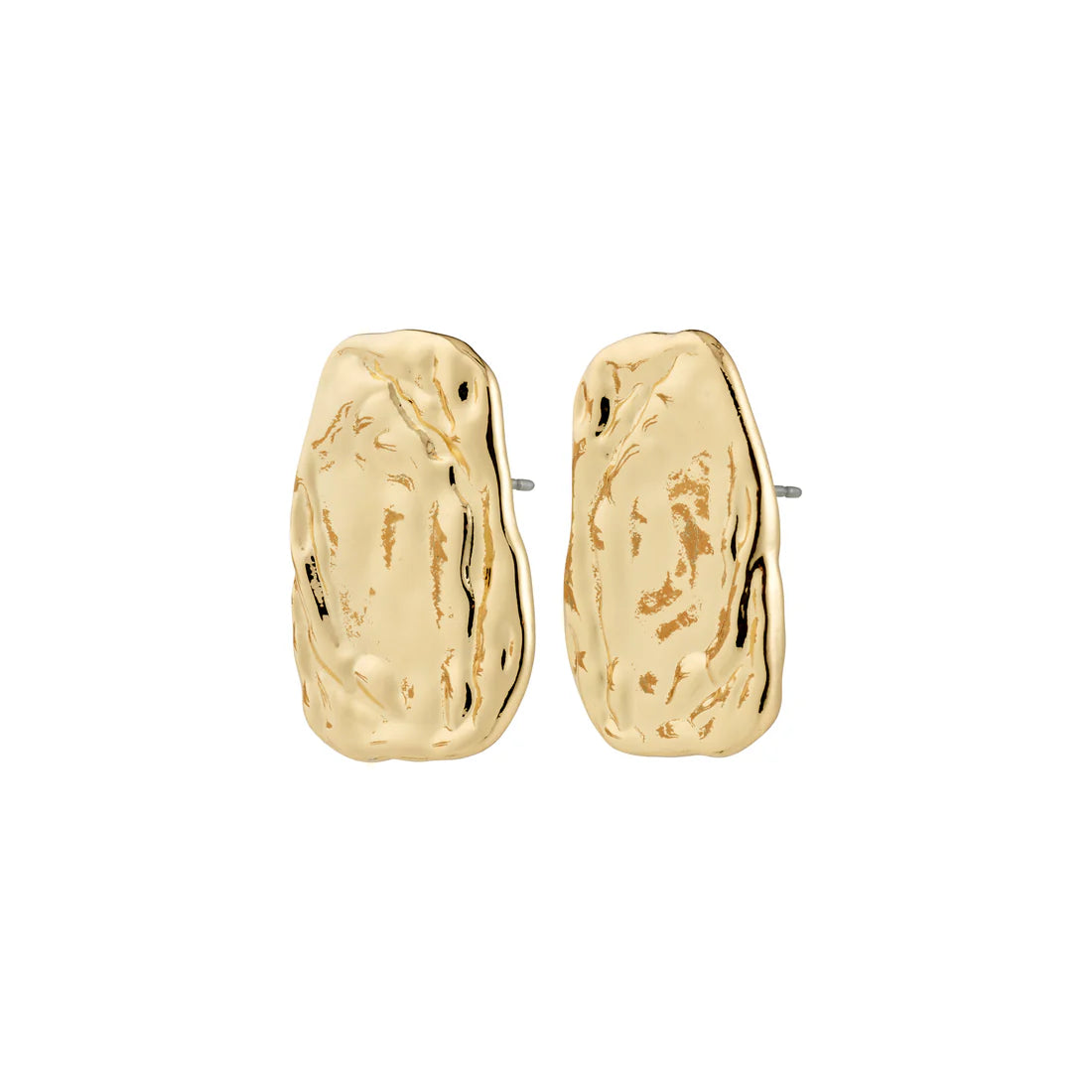 Pilgrim Shift Flat Earrings GLD