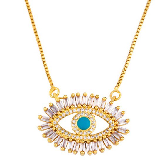 Jenny Joans Turkish Eye Necklace