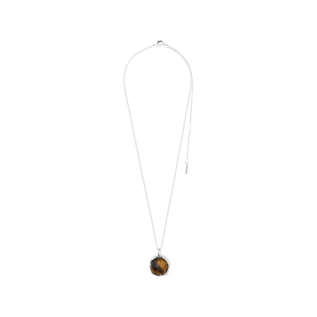 Pilgrim Sense Tigers Eye Necklace SIL
