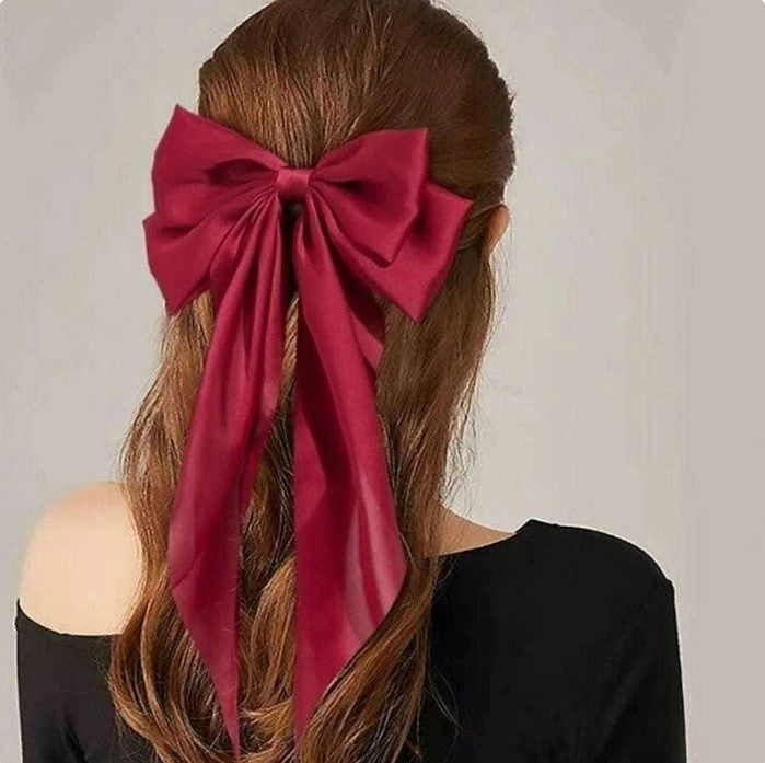 Jenny Joans Long Hair Bow Clip