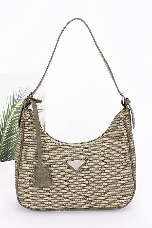 JJTL Carter Triangle Charm Tote