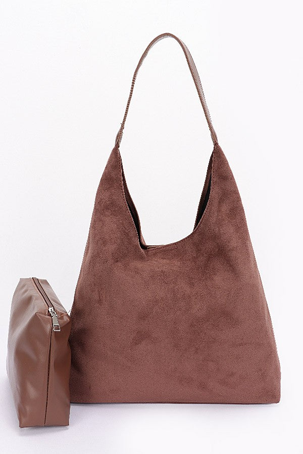 JJTL Bobbi Faux Suede Sling Bag