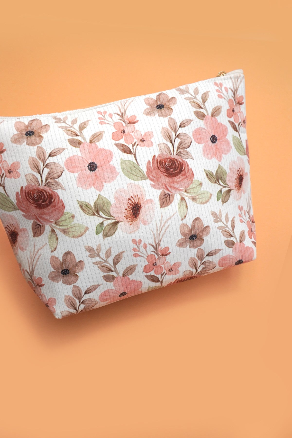 JJTL Travel Floral Cosmetic Bag