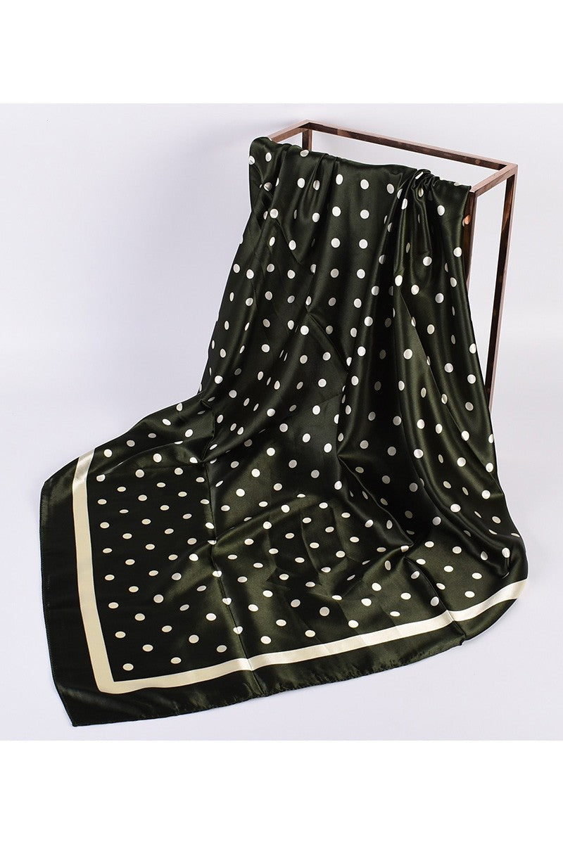 JJTL Polka Dot Square Scarf