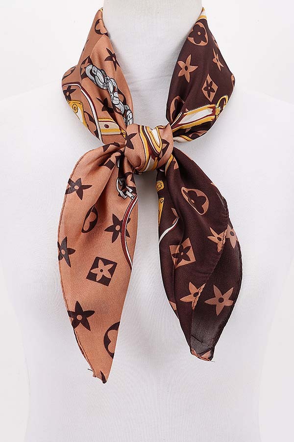 JJTL Print Square Scarf