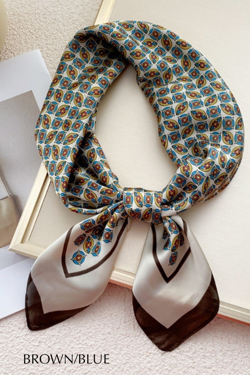 JJTL Print Square Scarf