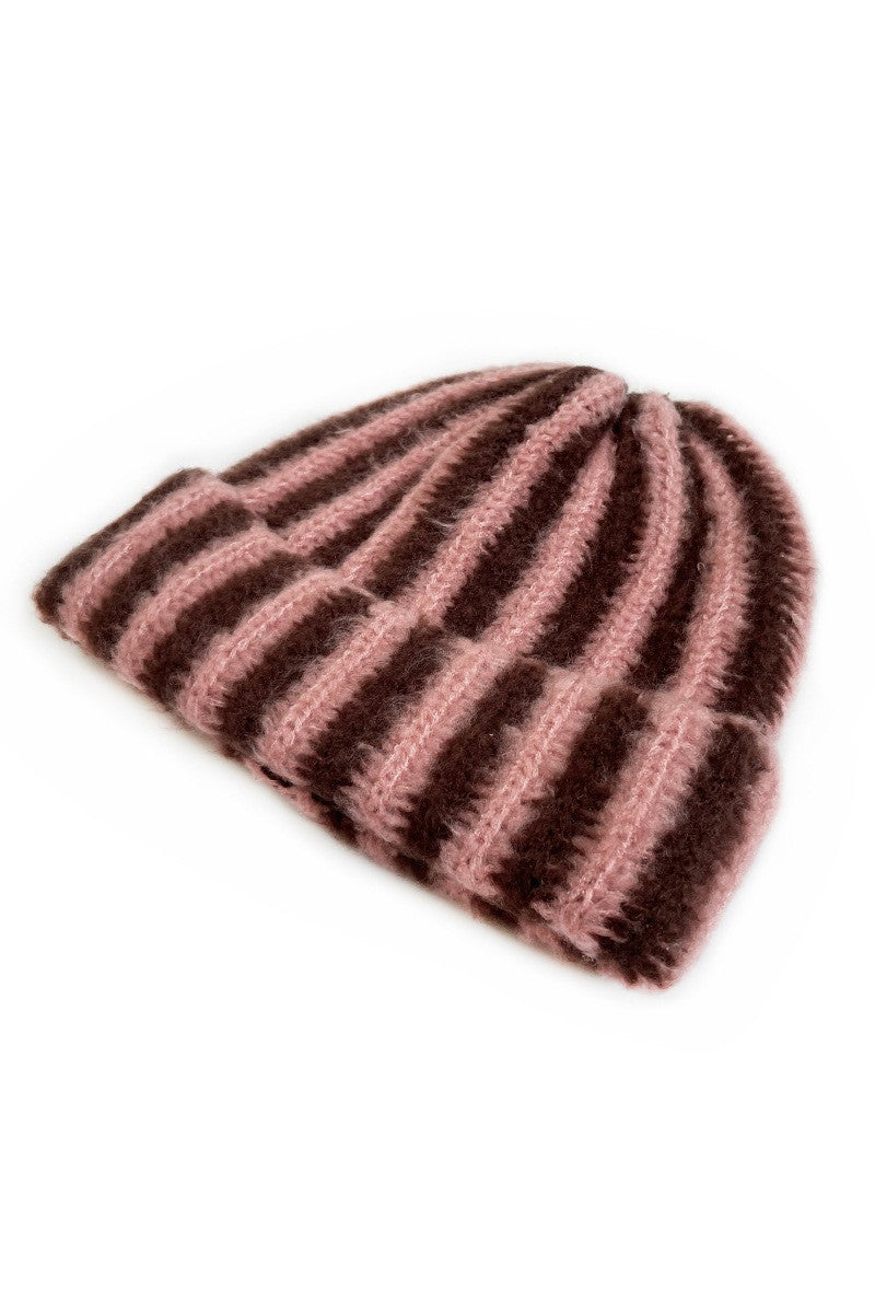 JJTL Colourblock Stripe Beanie