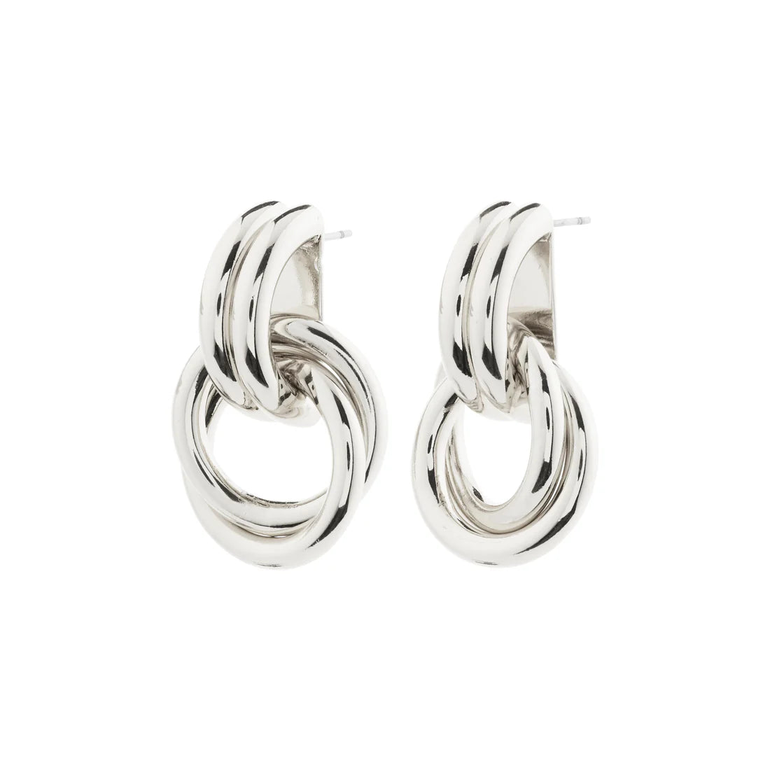 Pilgrim Agni Knot Hoop Earrings