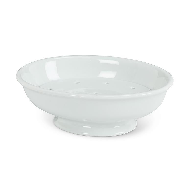 Abbott 2pc Soap Dish with Strainer WHT