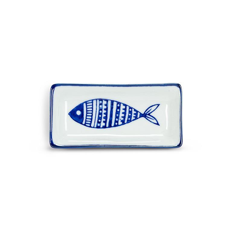 Abbott Multi Fish Sm Rectangle Sauce Dish
