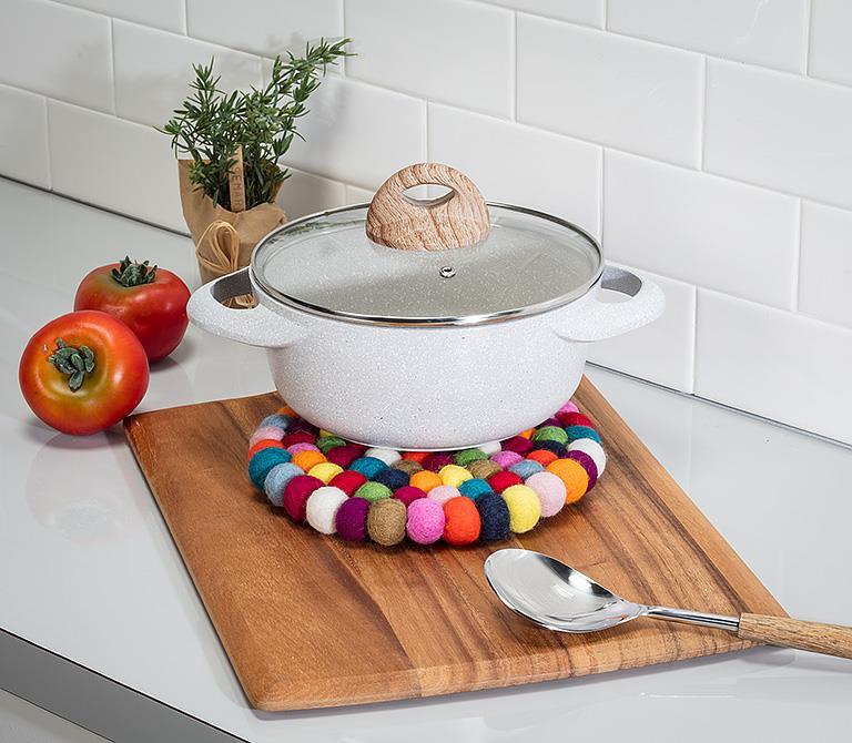 Abbott Felt Ball Trivet