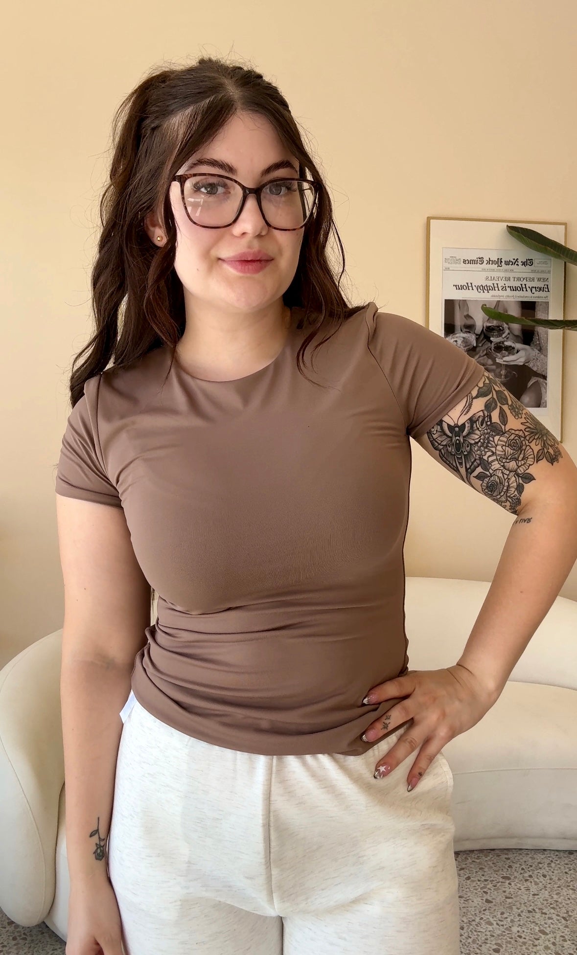 RD  Style Roxi S/S Top CLAY