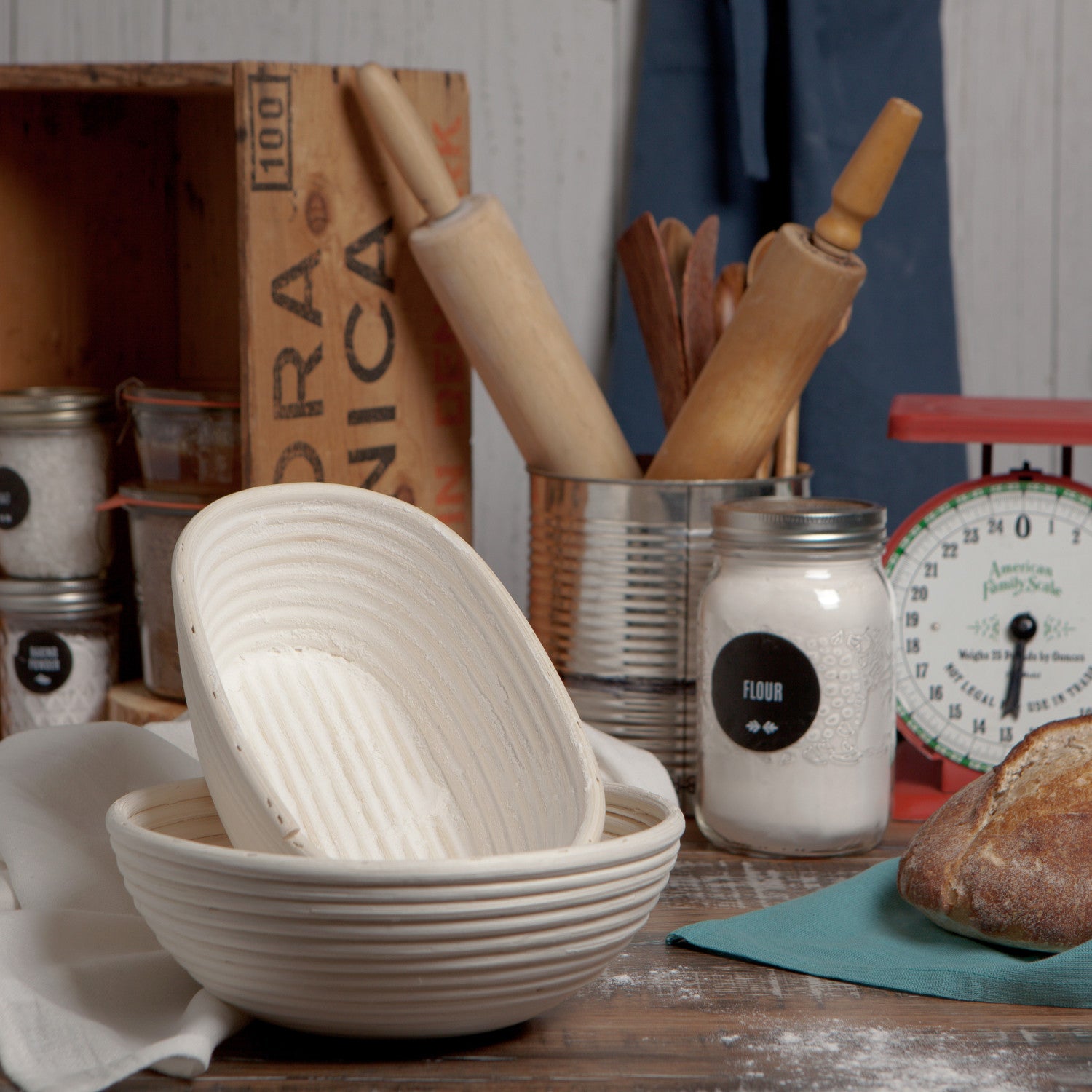Danica Banneton Bread Proofing Basket Oval