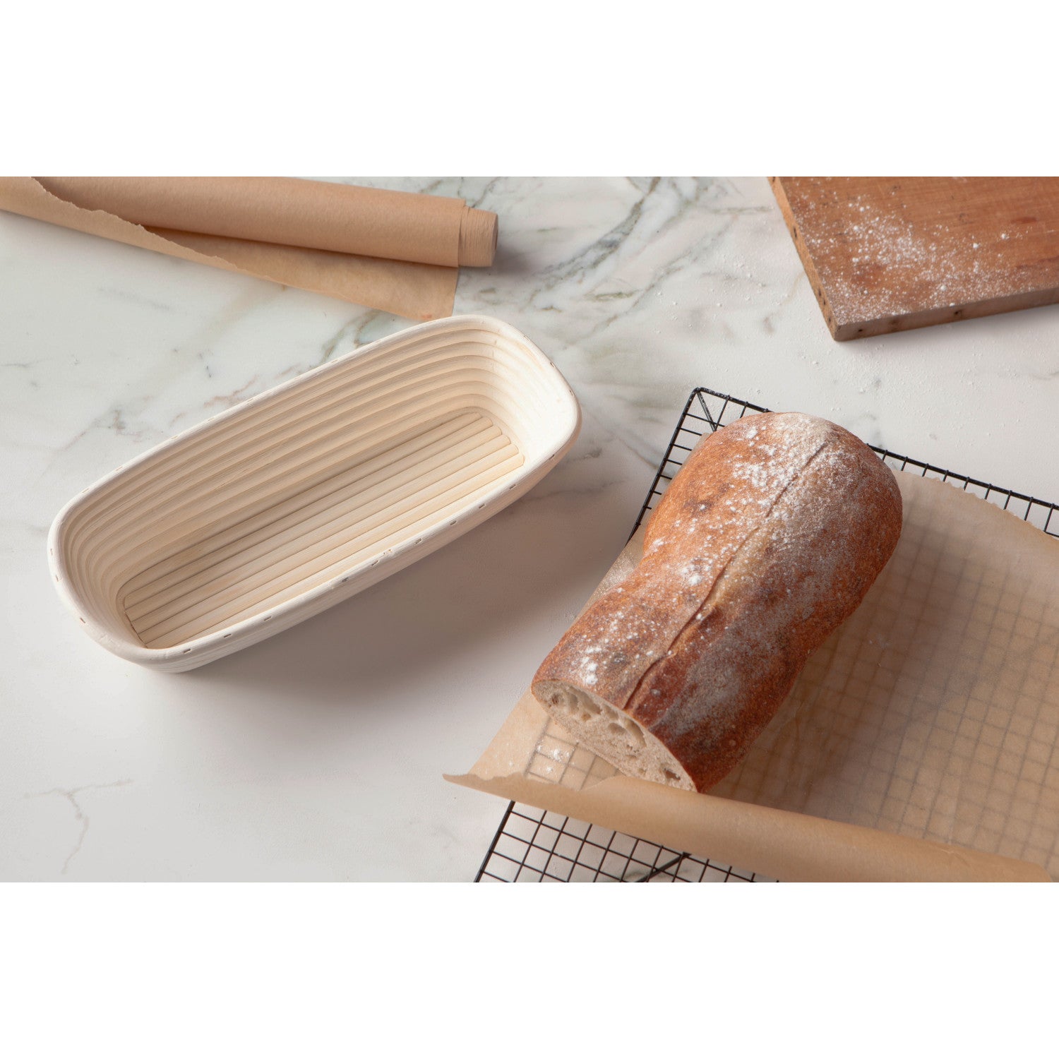 Danica Banneton Bread Proofing Basket Rectangle