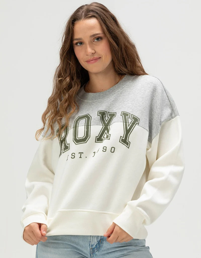 Roxy Academy Crewneck Sweatshirt GRY