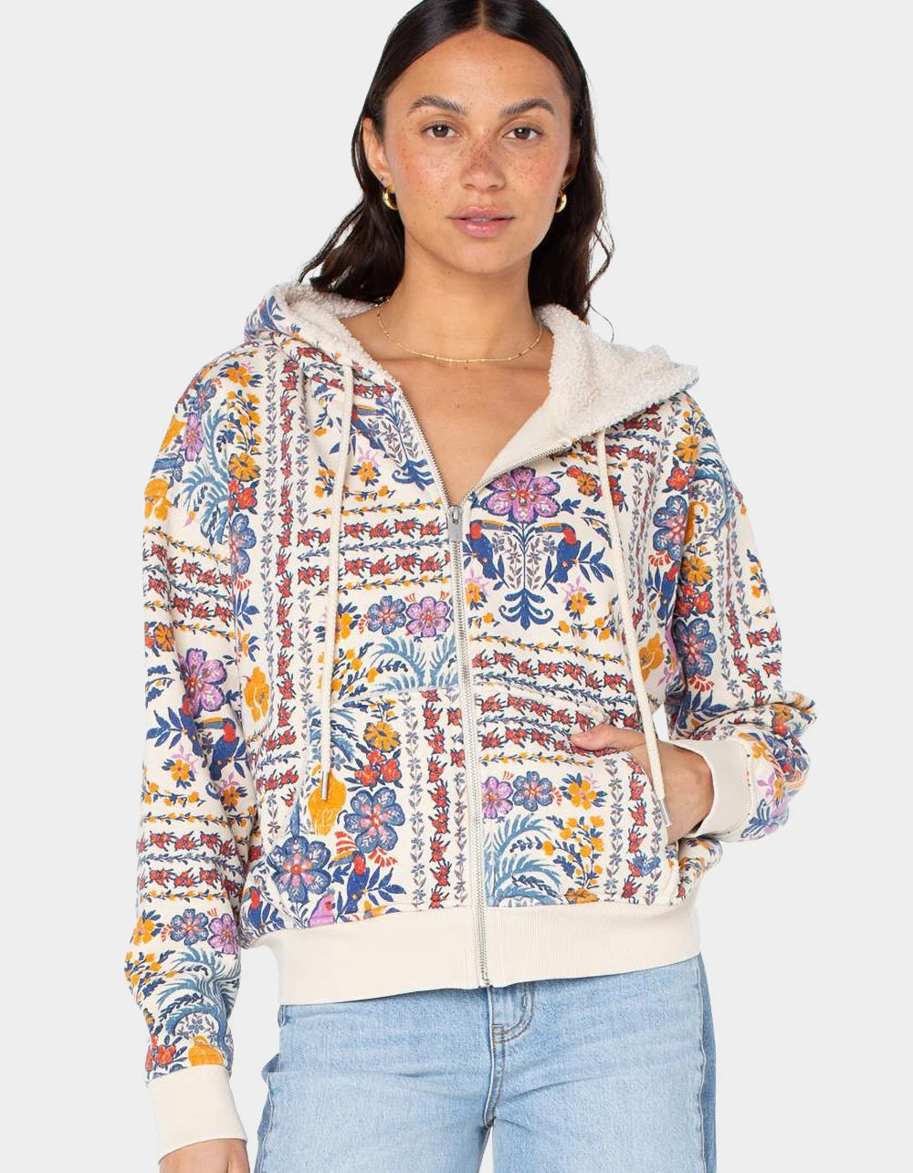 Roxy Savannah Hoodie CRM MULTI