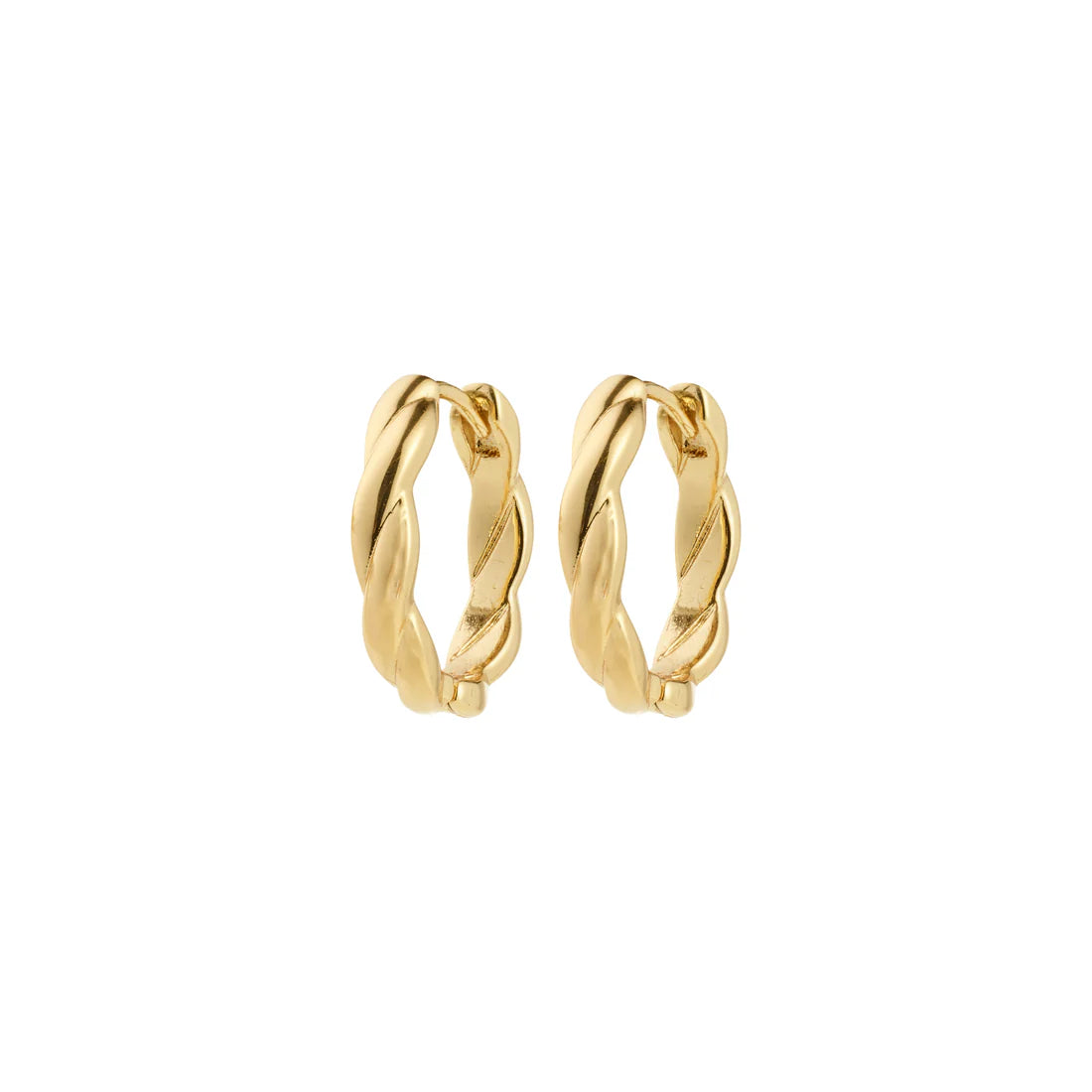 Pilgrim Declan Twisted Hoops GLD