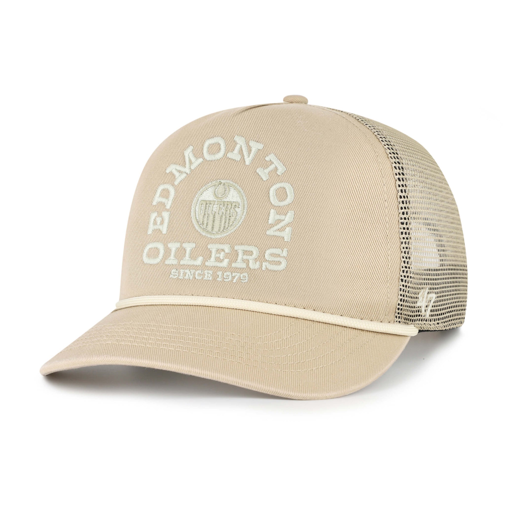 '47 Brand Edmonton Oilers Ranchero Mesh Hitch Hat