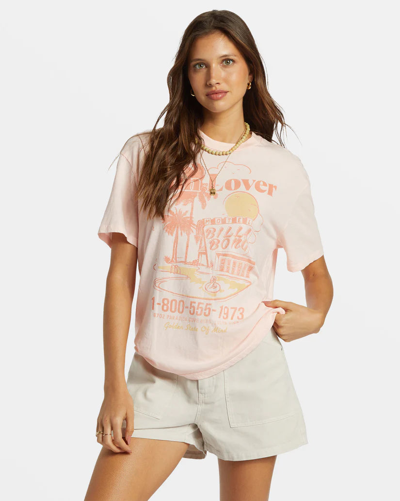 Billabong Golden State Tee PEACHY