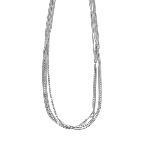 Hackney Nine Avezzano Layered Necklace SIL
