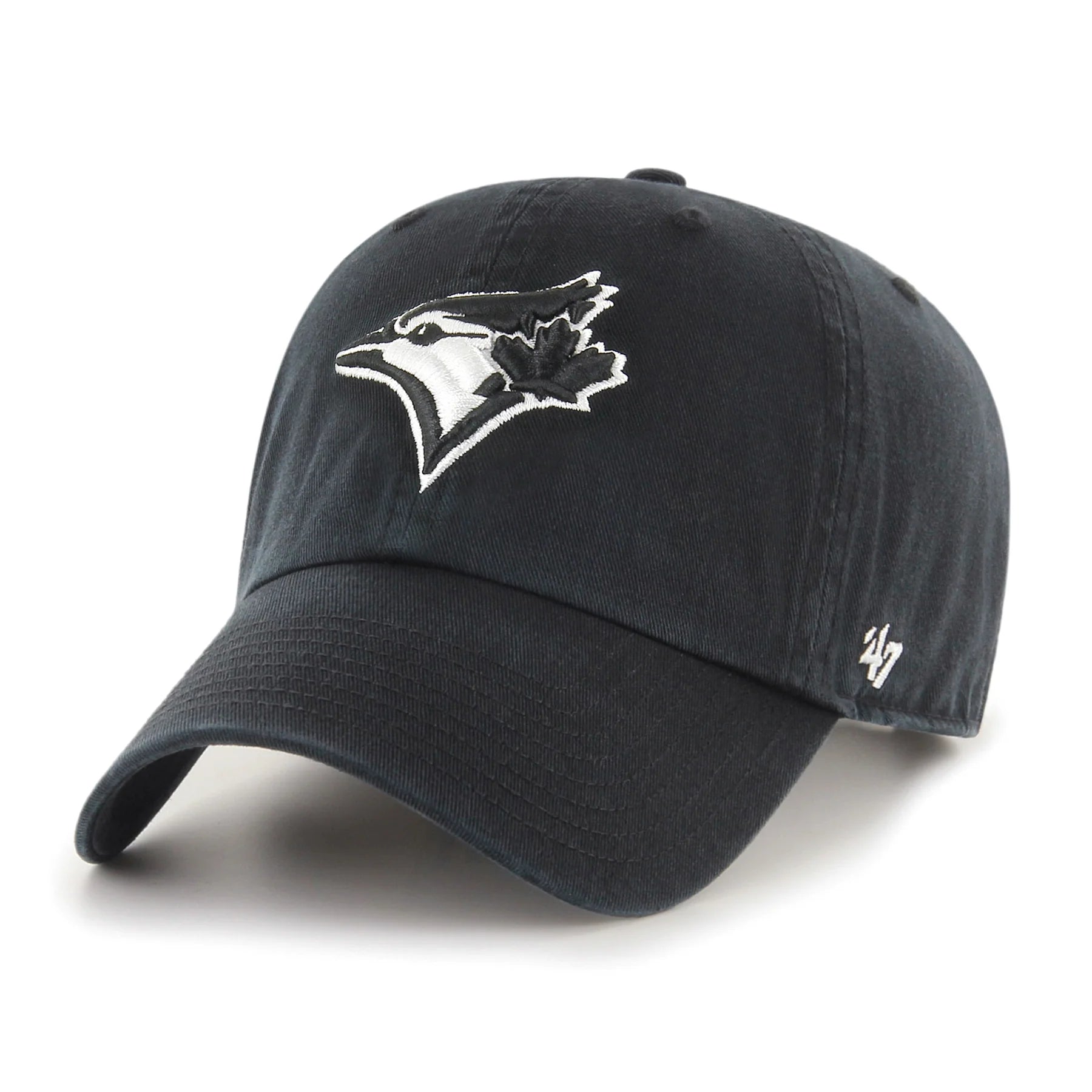 '47 Brand Toronto Blue Jays Clean Up Cap BLK/WHT