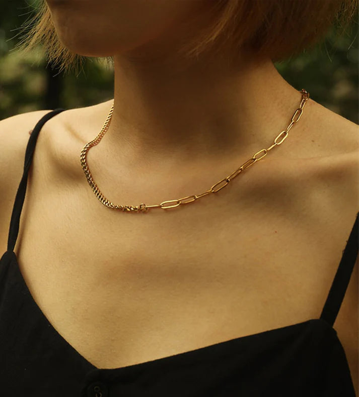 Hackney Nine Charlotte Mix Chain Necklace