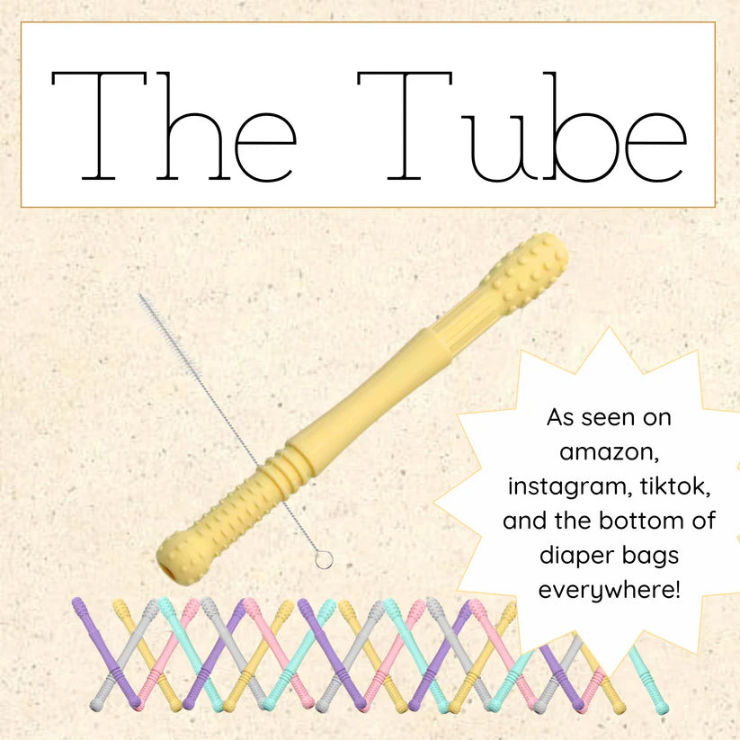 Little Locals Straw Teether "The Tube"