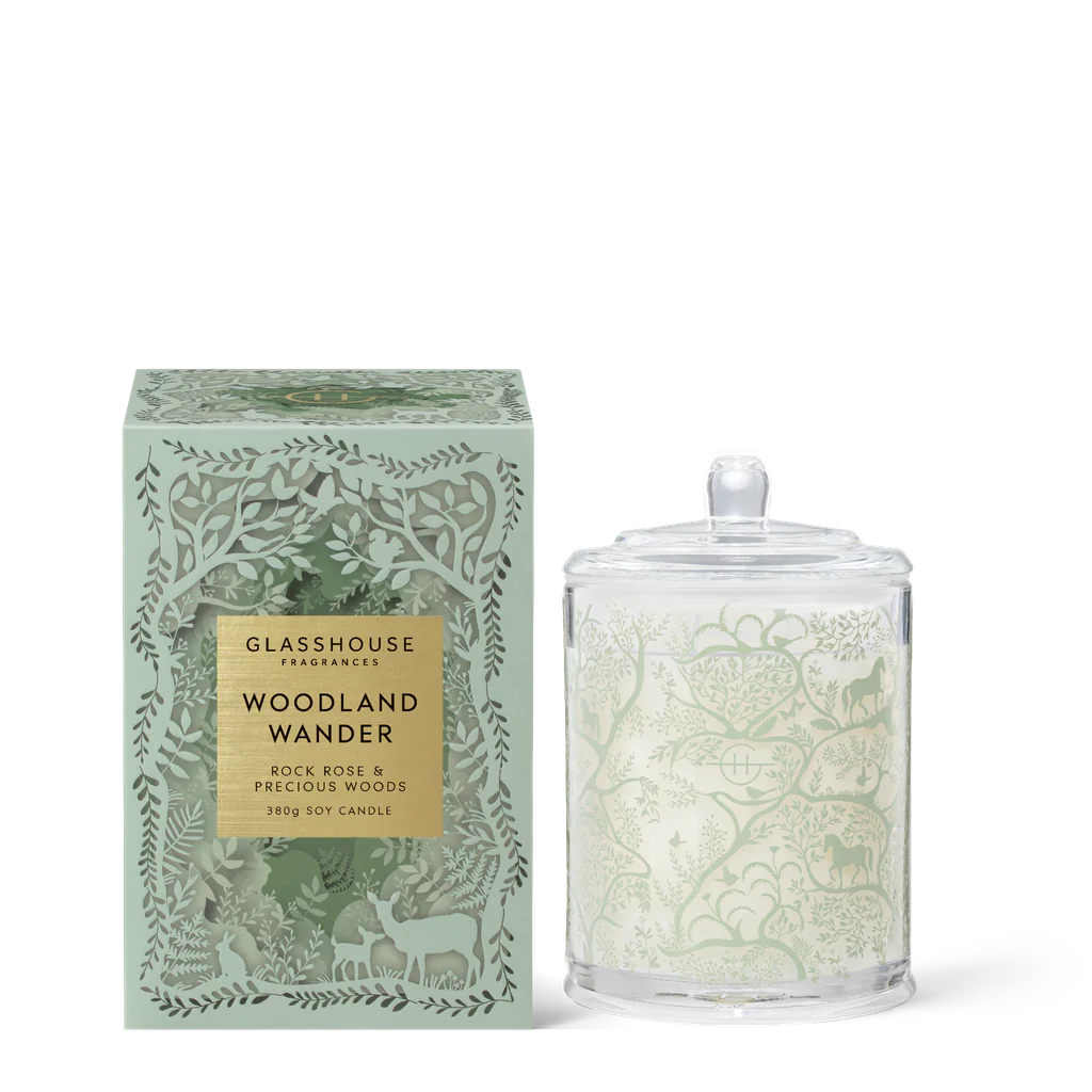 Glass House 13.4oz Woodland Wander Candle