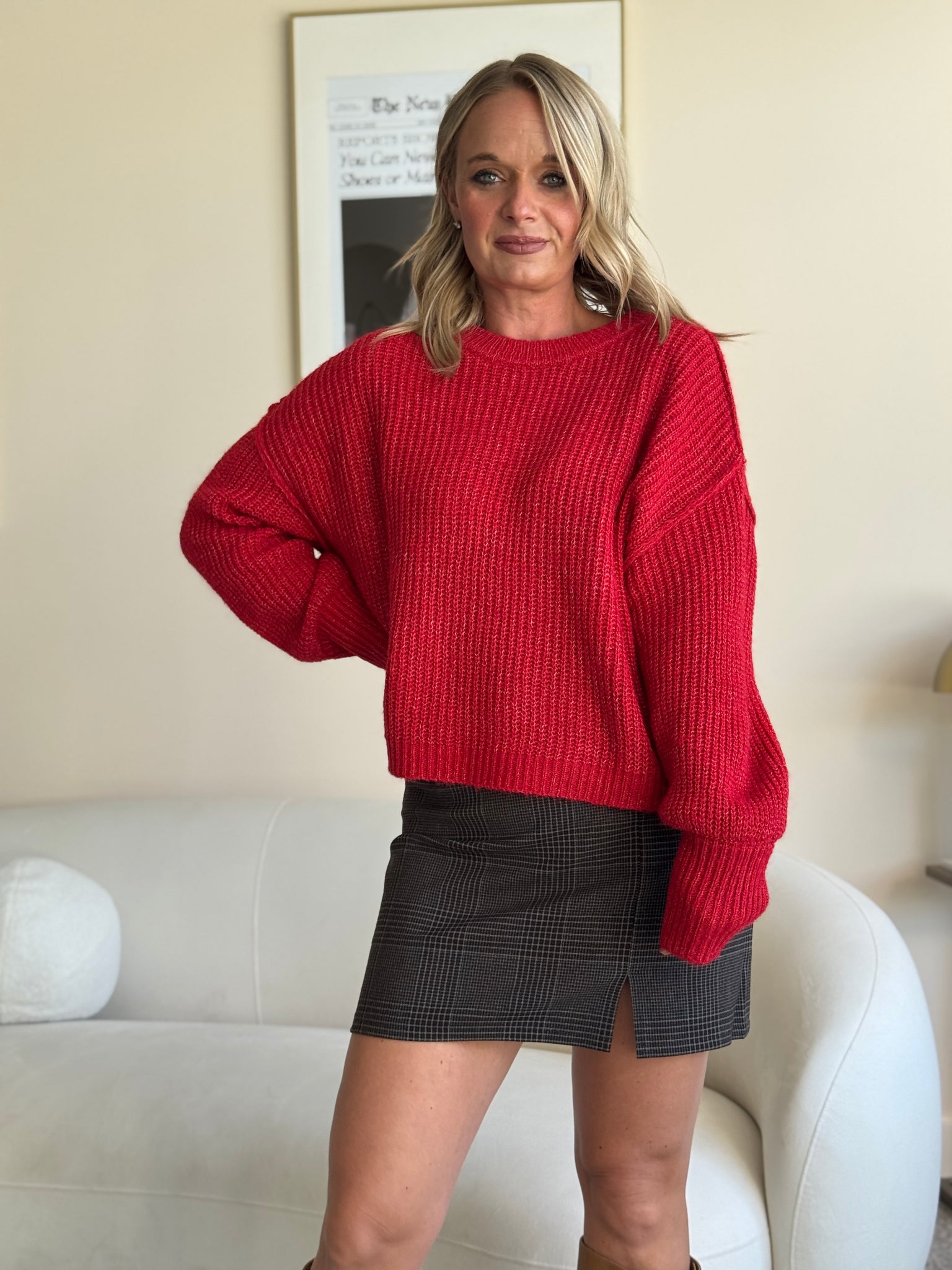 ONLY Mally Life Round Neck Sweater