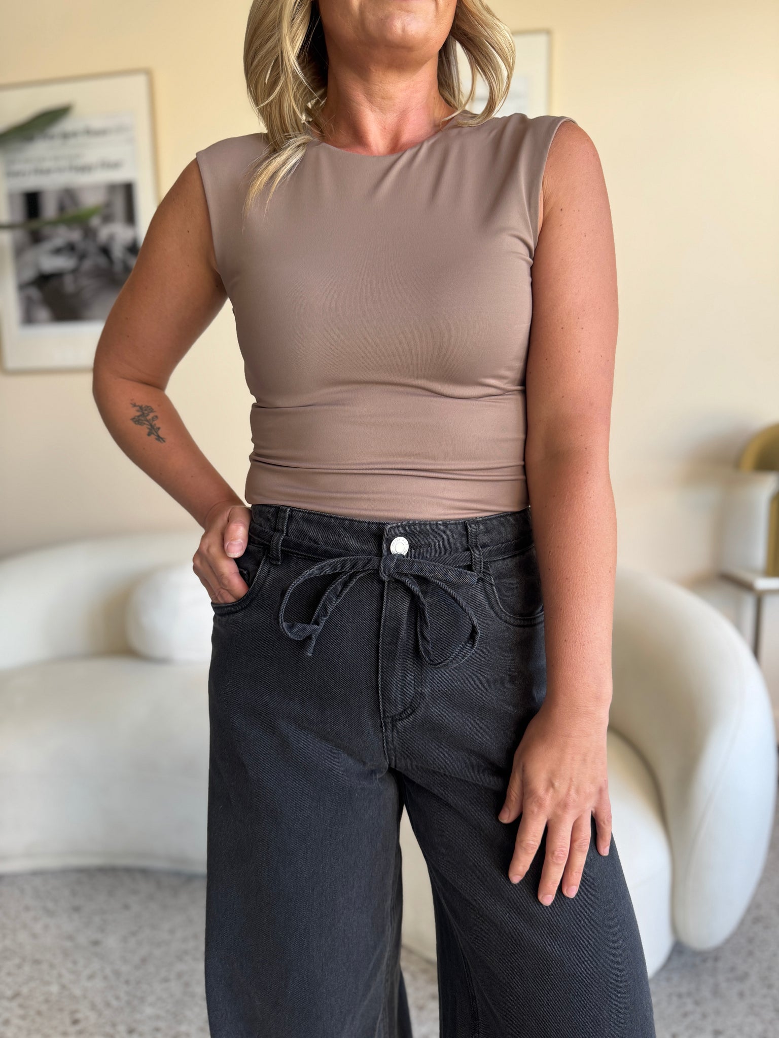 RD Style Roxi Tank Top CLAY