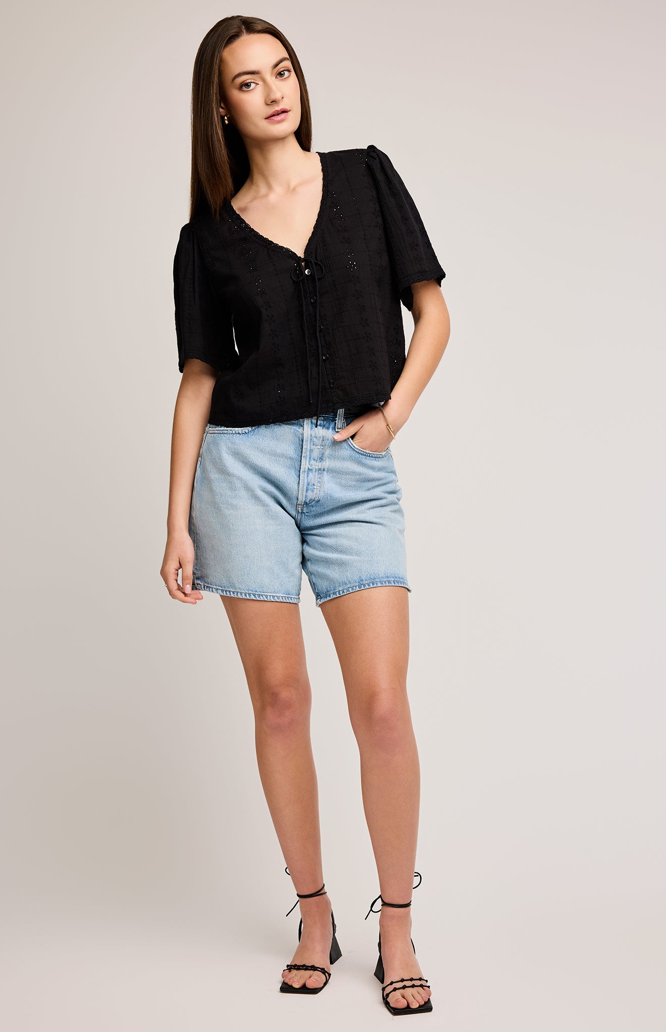 Gentle Fawn Jessa Blouse BLK