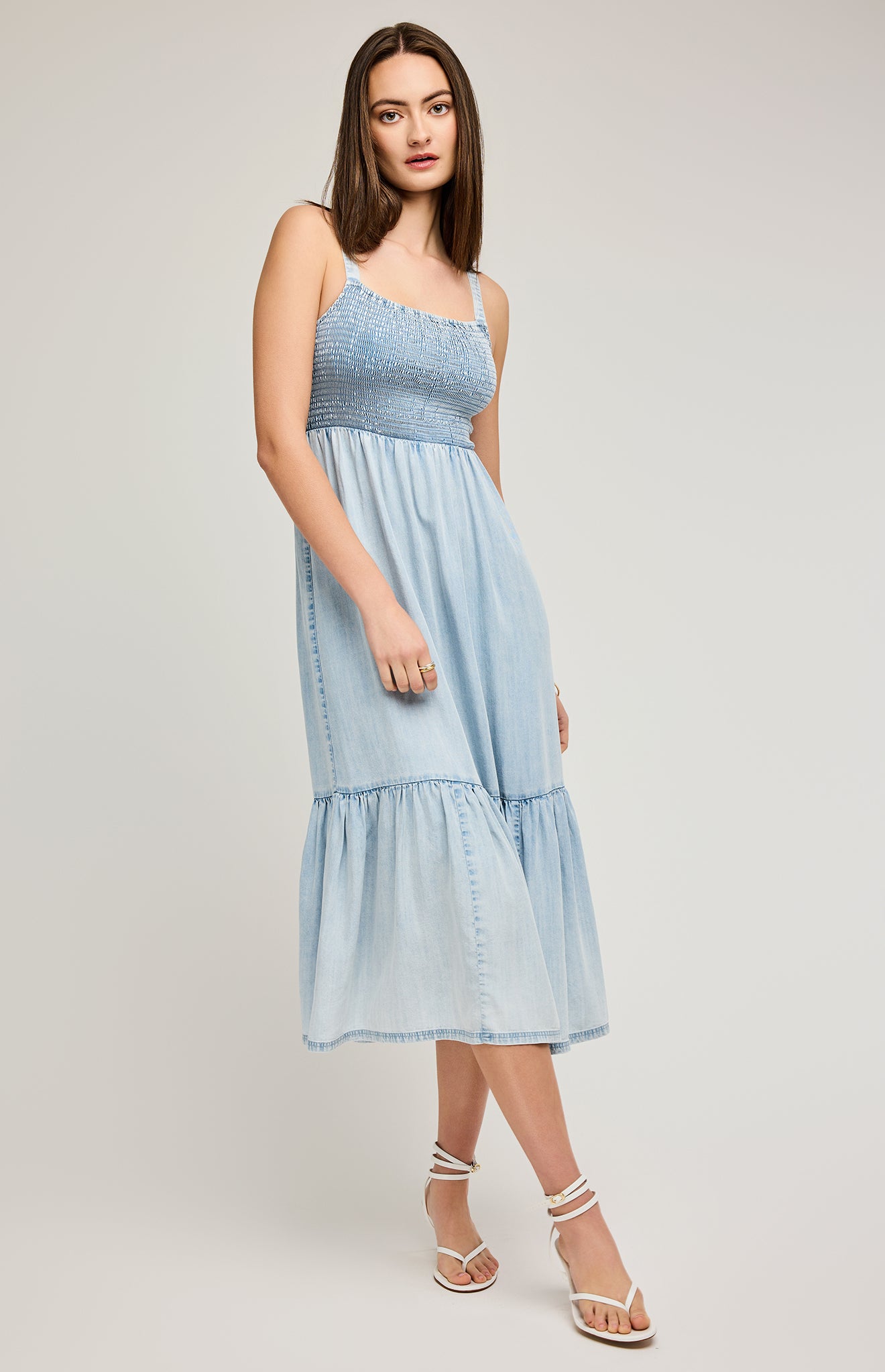 Gentle Fawn Nova Midi Dress LT BLUE