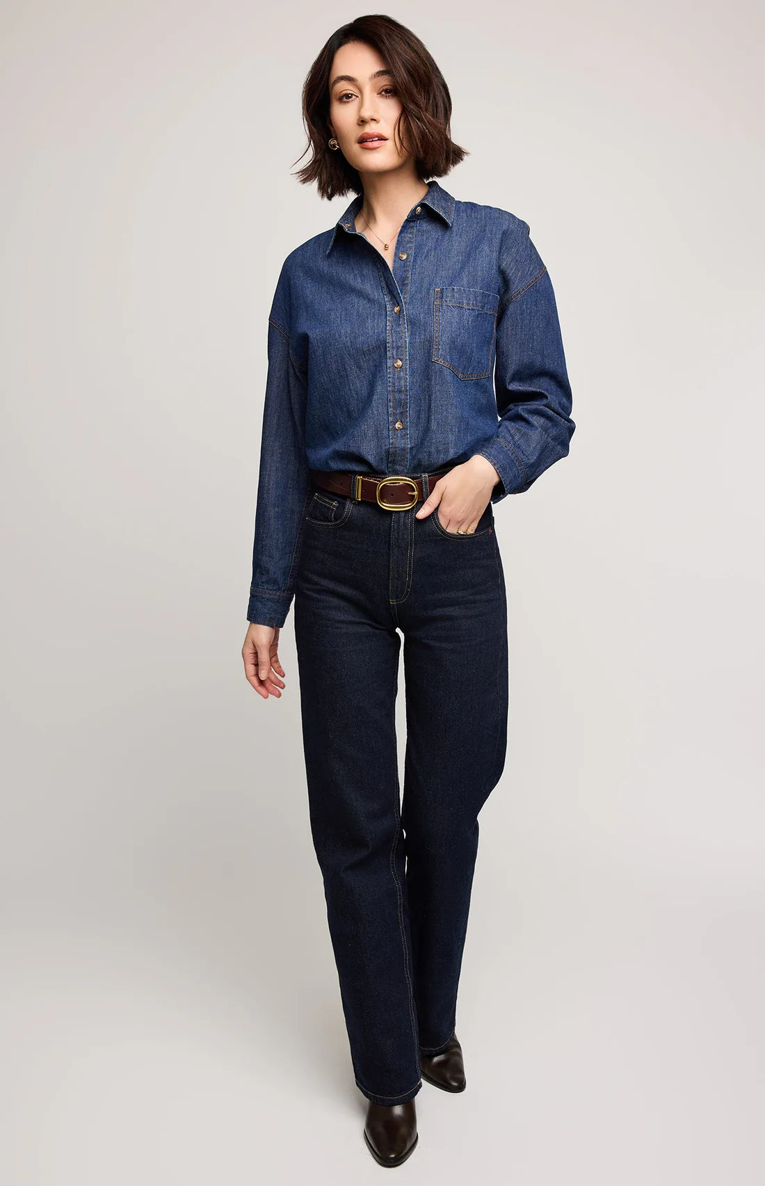 Gentle Fawn Whitney Button Front DRK DNM