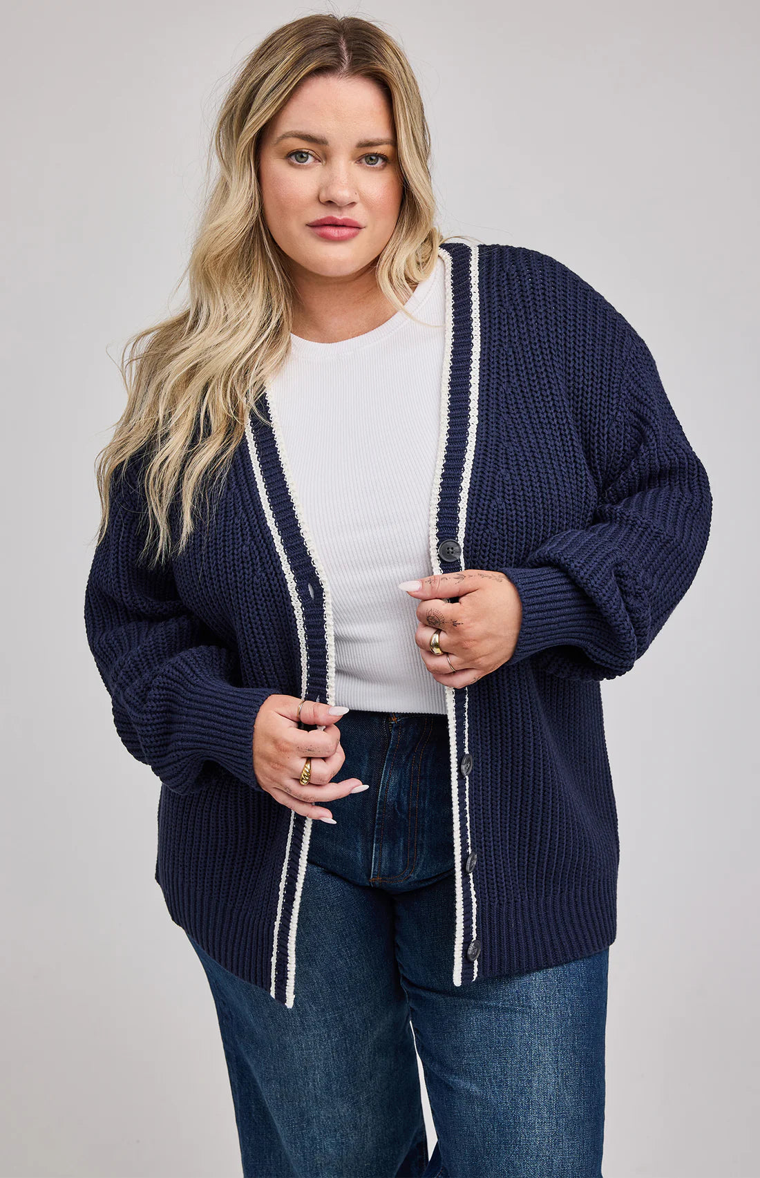 Gentle Fawn Viola Cardigan Sweater NVY