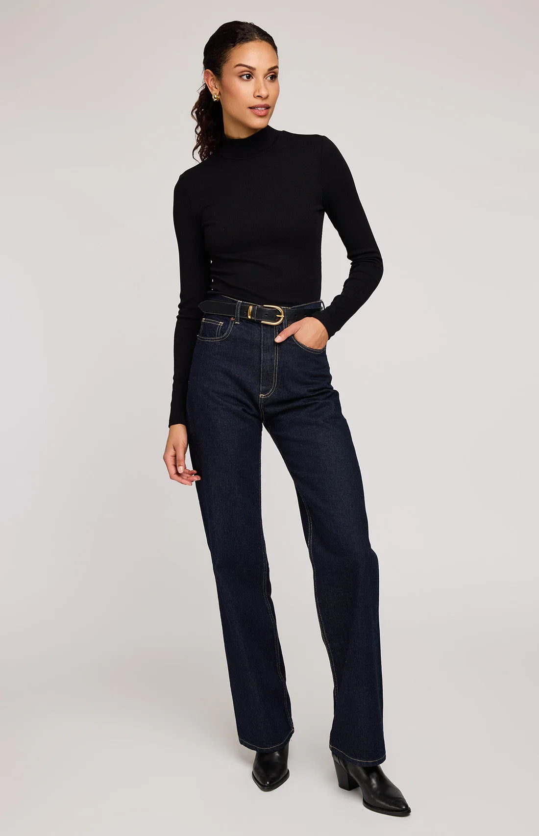 Gentle Fawn Wren L/S Top BLACK