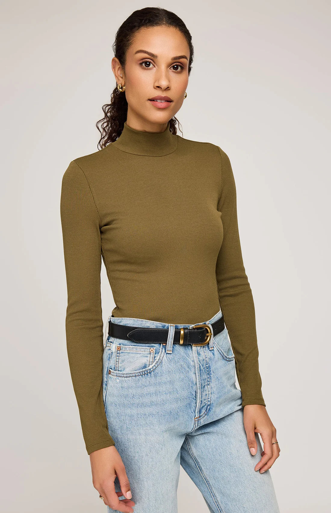 Gentle Fawn Wren L/S Top MOSS