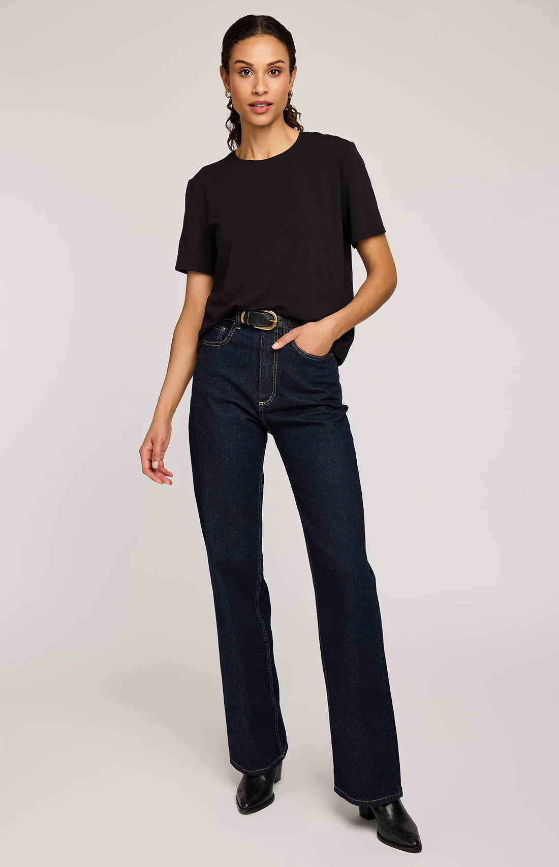 Gentle Fawn Christine T-shirt BLACK