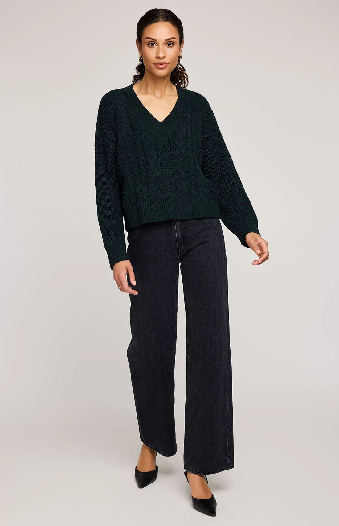 Gentle Fawn Marcie Pullover Sweater WINTERGREEN