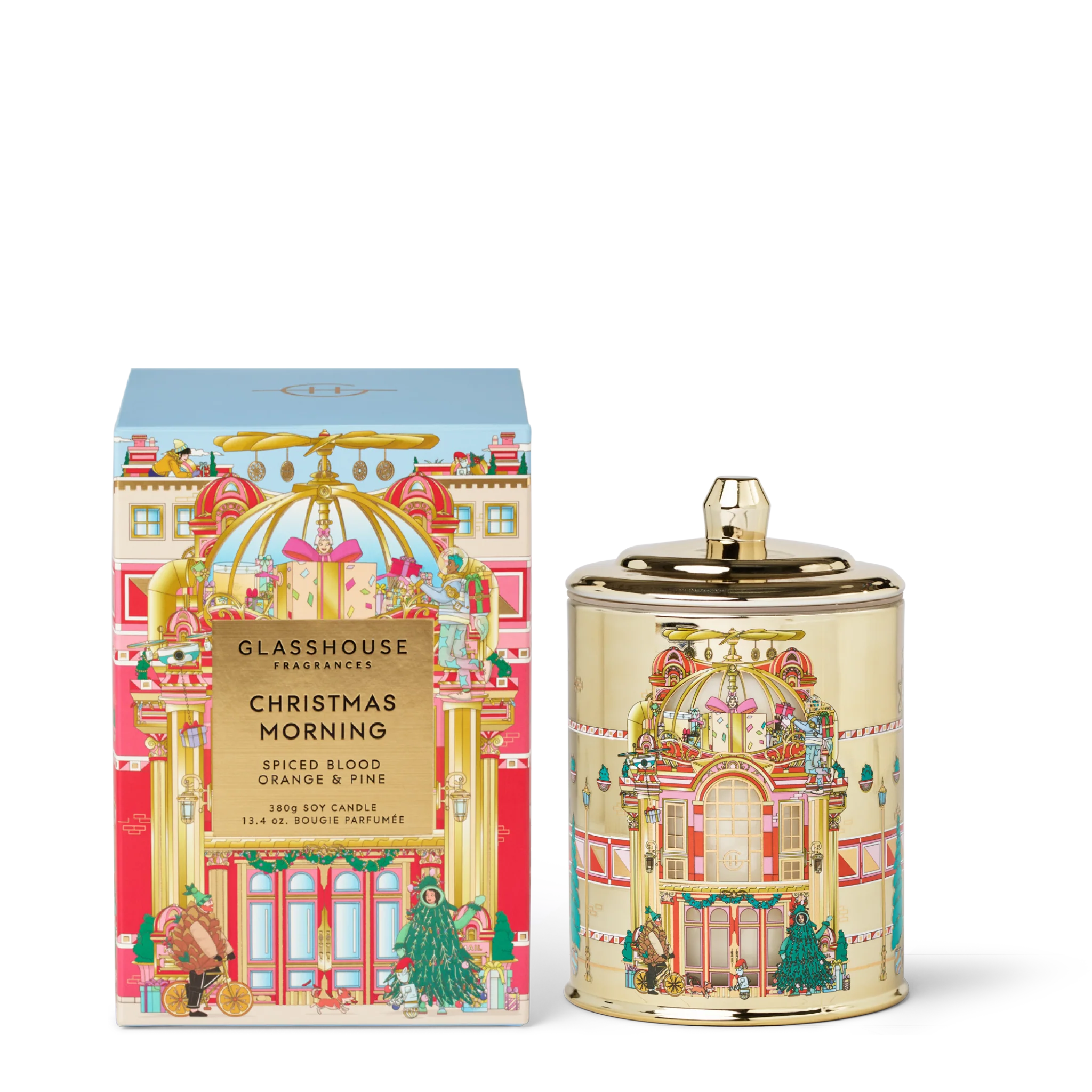 GlassHouse Christmas Morning 13.4oz Candle