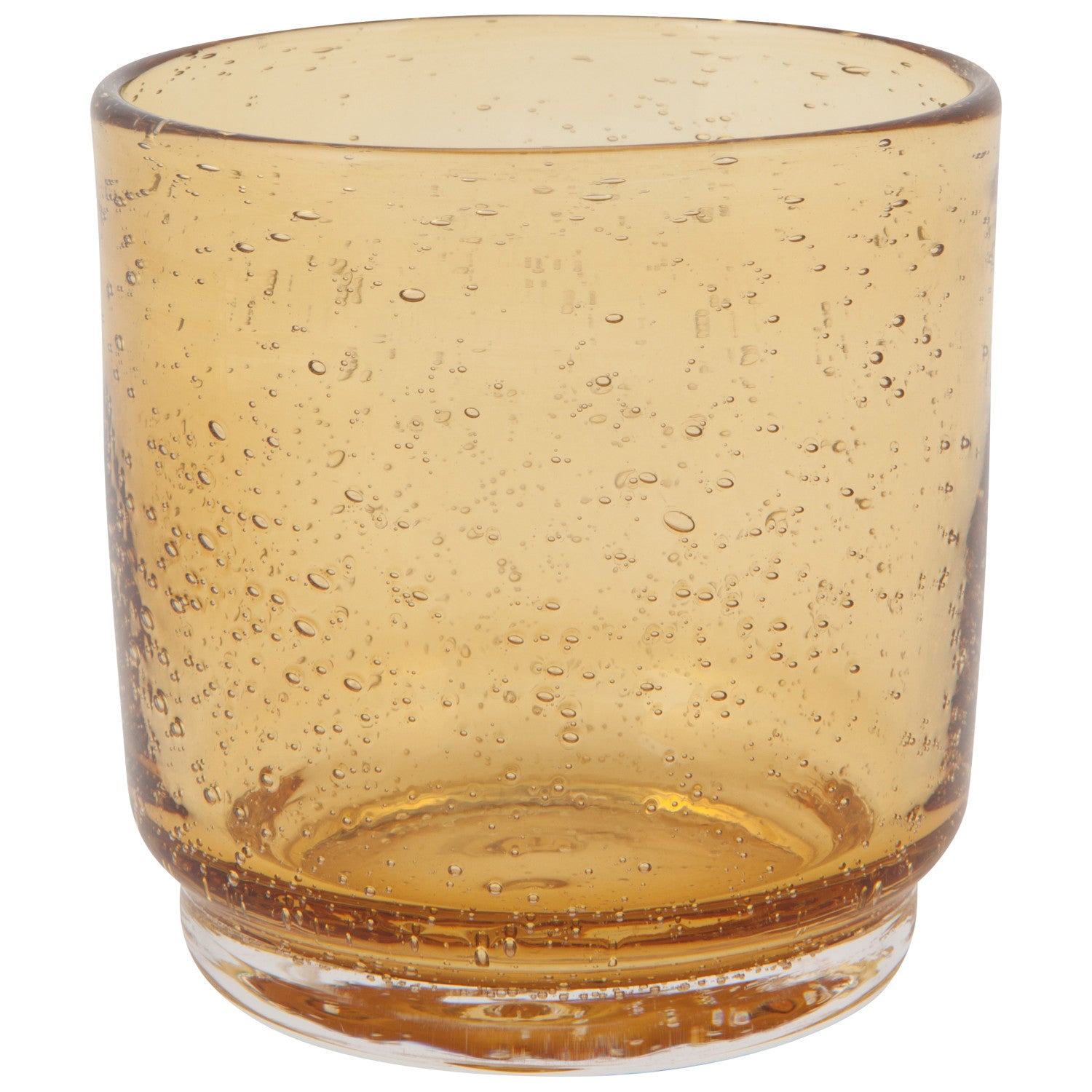 Danica Bubbled Glass 12oz Amber