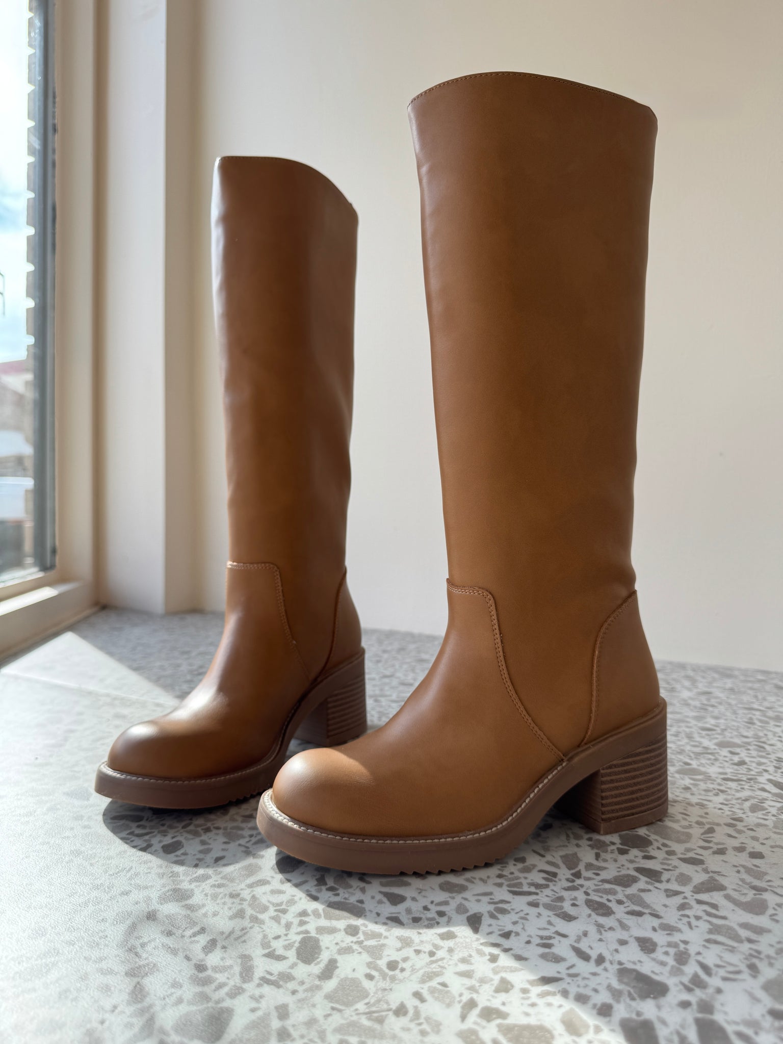 Madden Girl Momento Tall Boot NAT