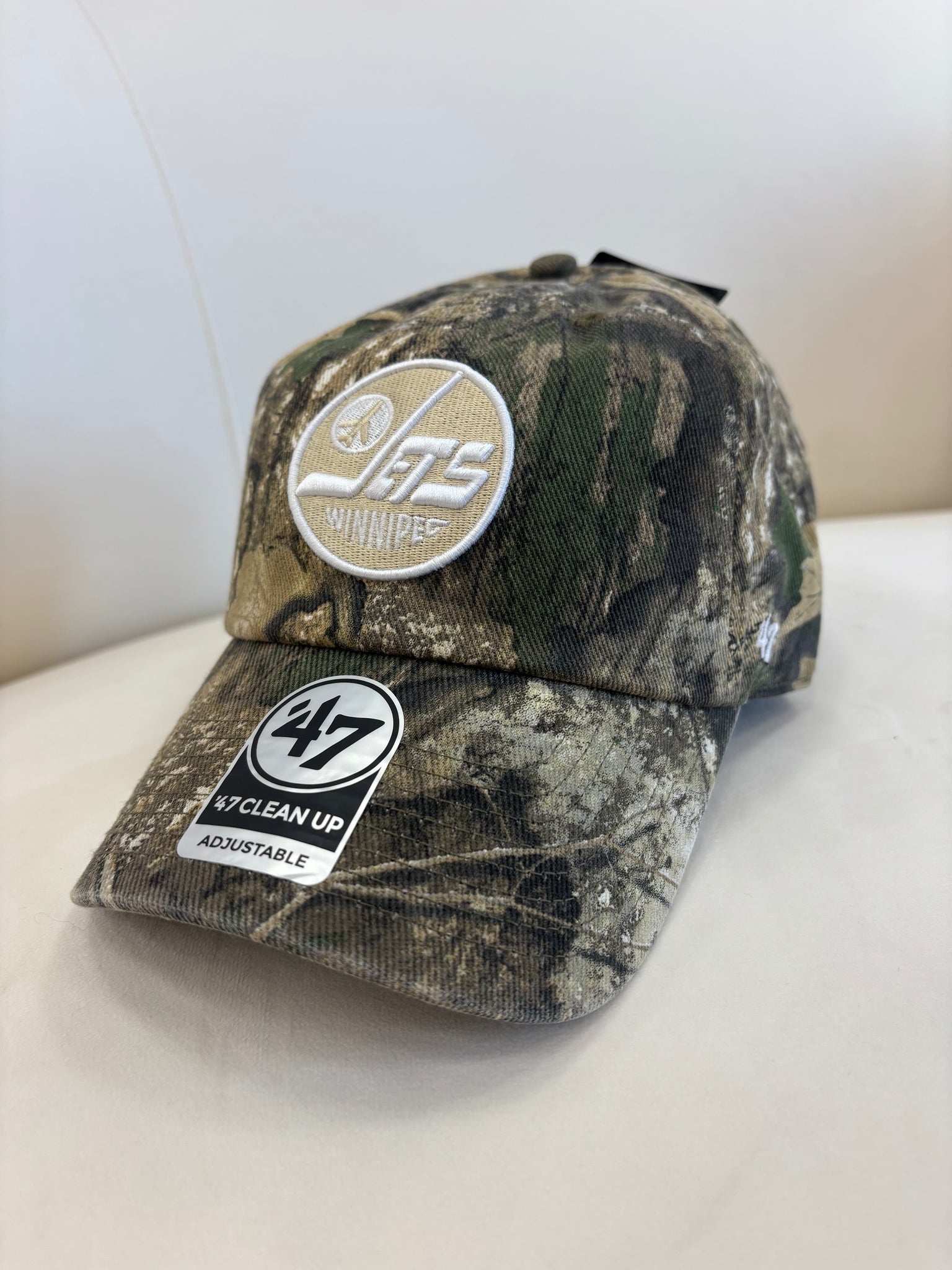 '47 Brand Winnipeg Jets Realtree Clean Up Cap