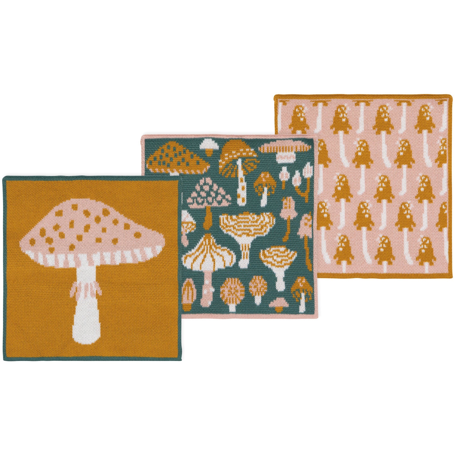 Danica Mushroom Gems Knit Dishcloth (Copy)