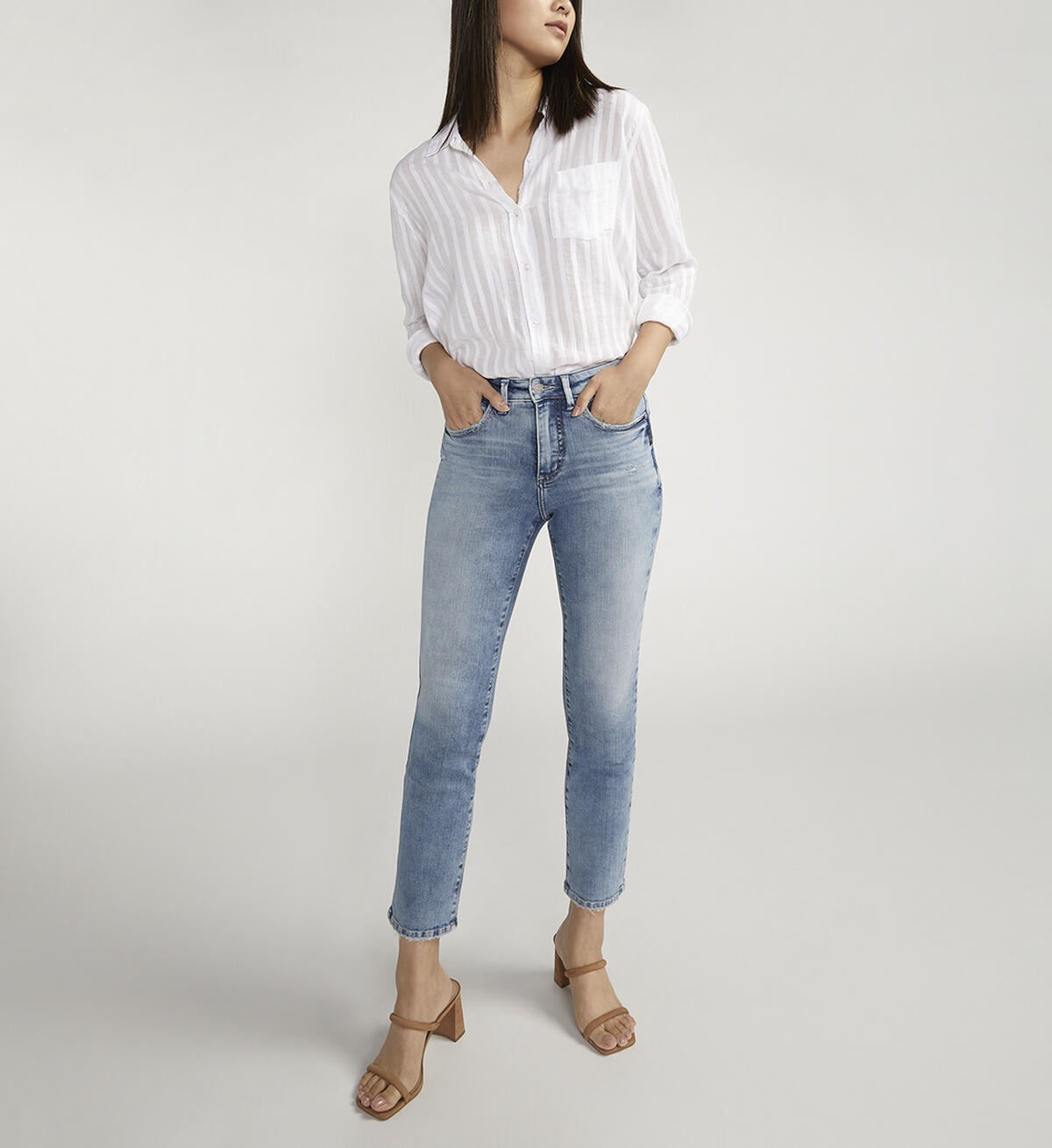 Silver Jeans Isbister Ankle Straight 288