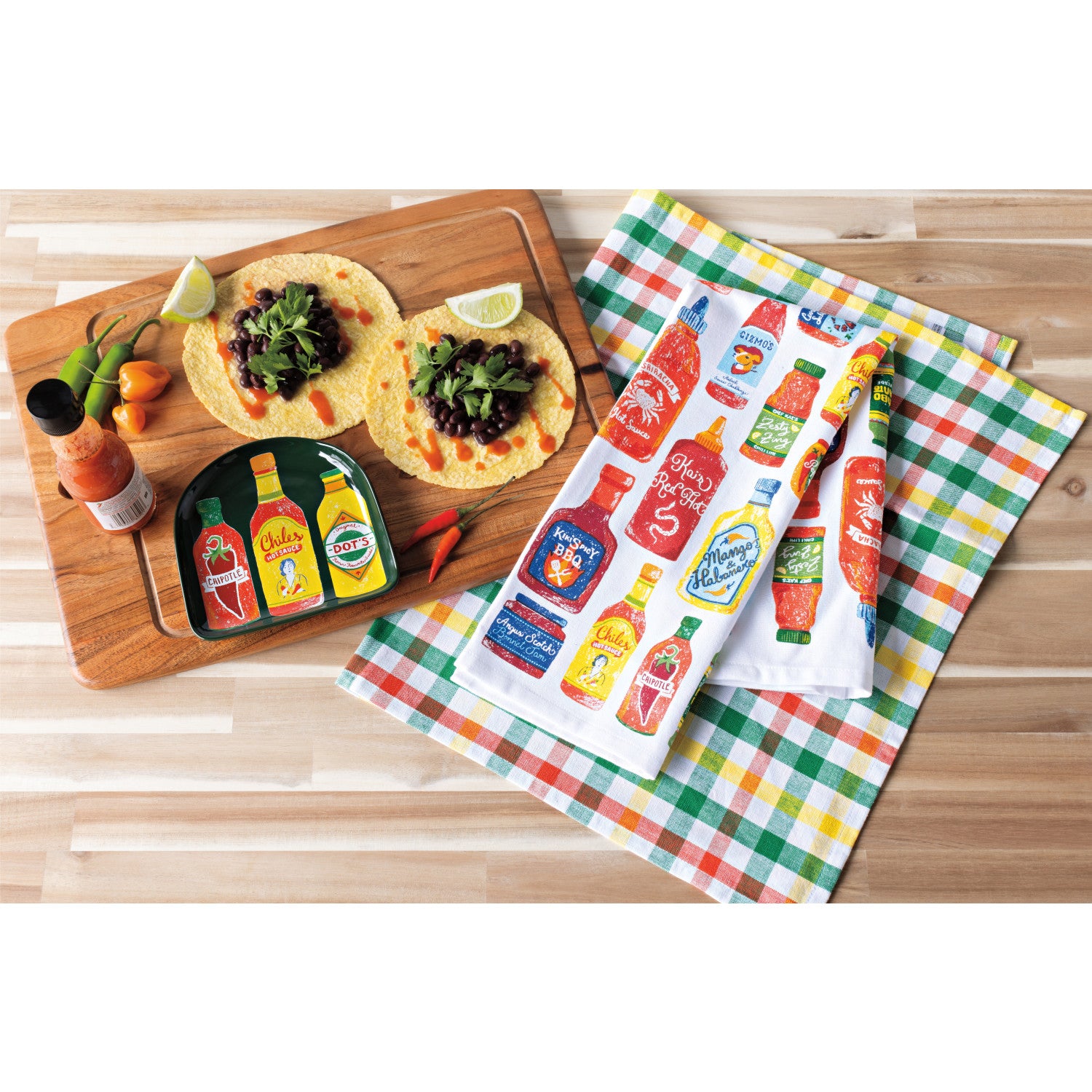 Danica Hot Sauce Dishtowel Set (2)