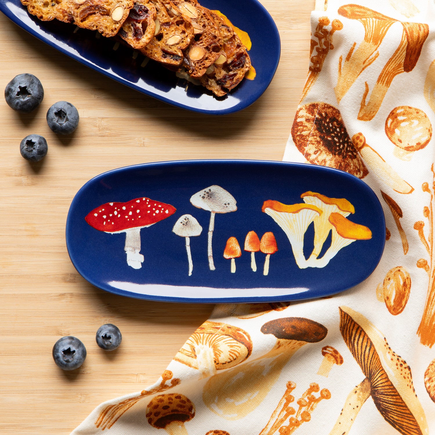 Danica Field Mushrooms Shaped Dish