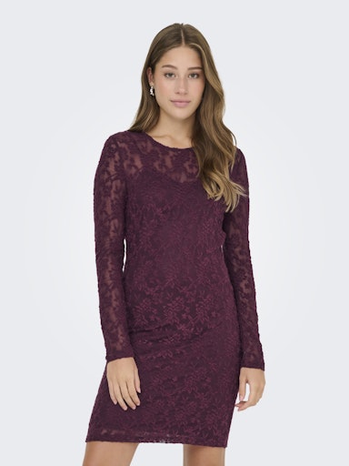 ONLY Blaise Long Sleeve Lace Dress