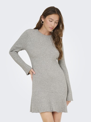 ONLY Michelle Life Ribbed Knit Skater Dress