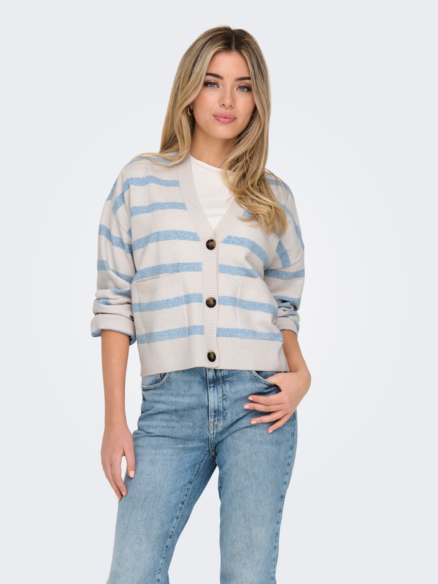 ONLY Ama Life Stripe Cardigan